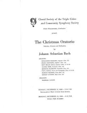 Bach - The Christmas Oratorio, 4.33 - Duet Soprano and Bass