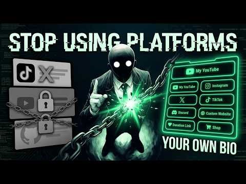 I Stopped Using Linktree and Built My Own Bio Page (FREE) | Link in Bio Tutorial