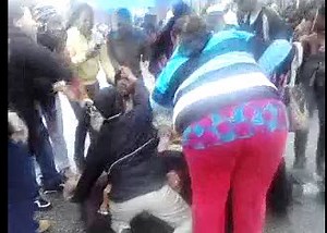 Sh*t Just Got Real: McDonalds Owner & 2 More Get Ran Over During Fight In Cleveland, OH At McDonald'S "National Day Of Hiring"!