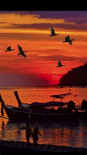 Bringing a Sunset to Life | AE Parallax Animation