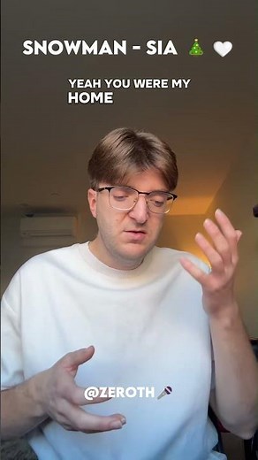 Snowman - Sia 🎄🤍 #cover