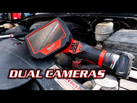 DUAL CAMERAS! Milwaukee 3150-20 M12 Mechanics Borescope Review