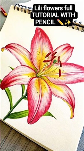 HOW To SKETCH FLOWER.. FULL TUTORIAL ❤️🌸 #art #diy #love #craft #sketching