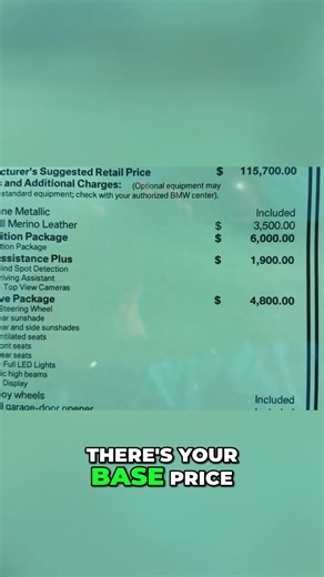 Unlock Car Secrets: Trunk Lock & Sticker Price Reveal! #shorts