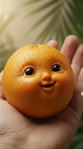 Cute Orange Baby | Fruit ASMR Cry Baby Doll