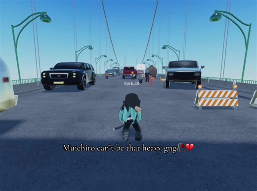 Muichiro's Weight in Demon Slayer Roblox