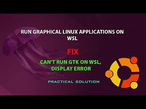 UBUNTU FIX: Could not initialize GTK! Is DISPLAY env var/xhost set?