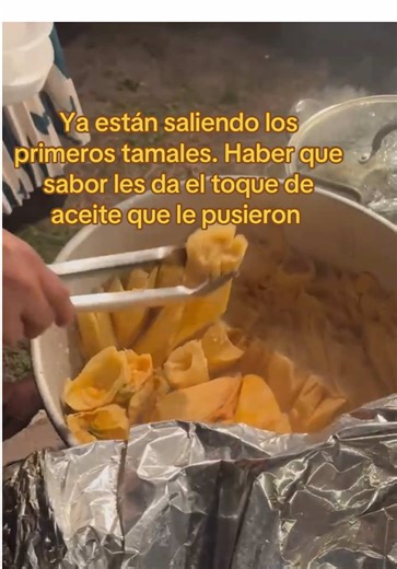 Delicious Mexican Tamales with Oil
