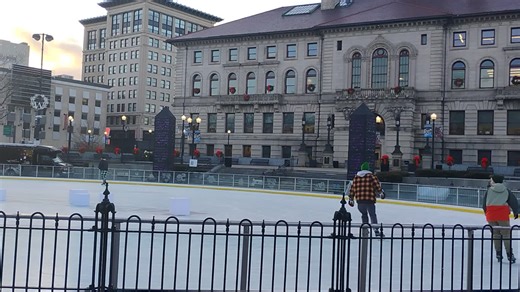 Ice Skating and Community Spirit in Worcester