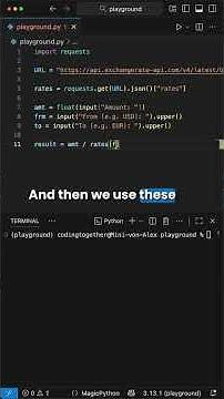 Python Project for Beginners - Currency Converter
