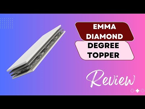 Emma Diamond Degree Topper: Elevate Your Sleep! Honest Mattress Review & Analysis