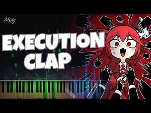 Kasane Teto / TRAP CHICK - "Execution Clap" | (Piano Cover + Sheet Music)