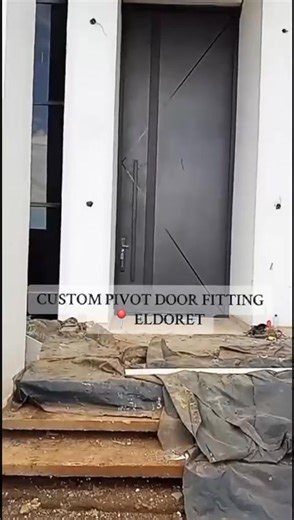 6.9K views · 91 reactions | Pivot doors redefine first impressions. Sleek design, effortless function and an unforgettable presence. Life is too short for anything less than extraordinary!Order your custom Pivot door today. Delivery leadtime, just 60days. Only at CHULA HOMES . | Daniel "Churchill" Ndambuki aka Mwalimu King'ang'i | Facebook