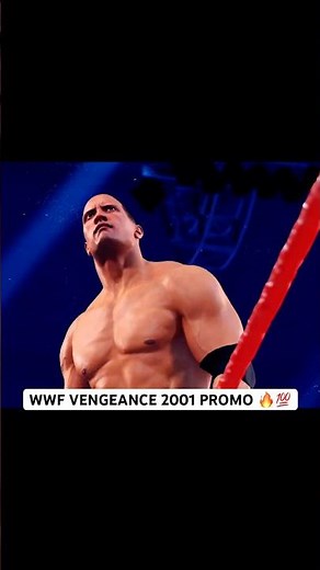 WWF Vengeance 2001 promo 🔥🐐 #WWE2K25 #Attitudeera #stonecoldsteveaustin #therock #WWE #2K25