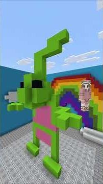 I tried building a Pokémon! #kiminiji #minecraft