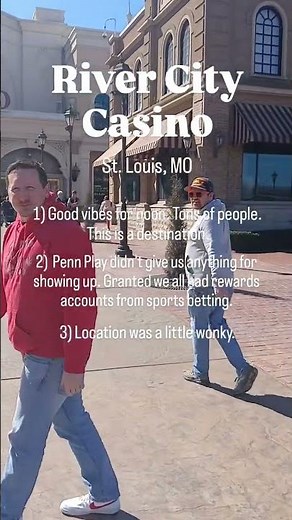 10 second review: River City Casino - St. Louis, Missouri #gambling #casinolife