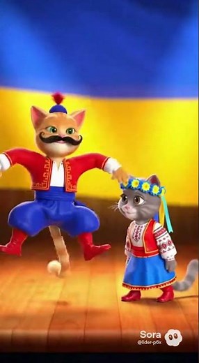 Hopak Dance Lesson😻Обучение гопаку😻#cat #dance #funny #шортс