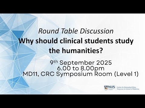 Why should clinical students study the humanities? - CBmE Health Humanities Hub
