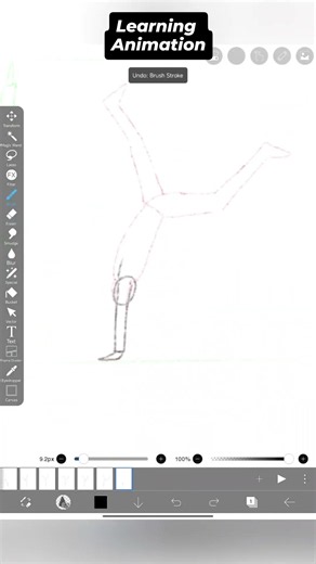 The art of the arc. Focusing on the fundamentals of 2D movement #animator #learninganimation