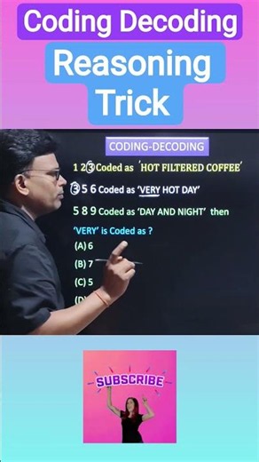 Coding Decoding Question🔥Reasoning Tricks 💯#codingdecodingtricks​ #reasoningtricks​ #trending #viral