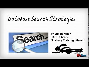 Database Search Strategies