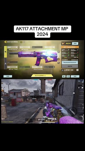 AK117 attachment mp 2024 #codmobile #codm #attachment