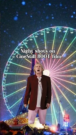 Nothing Beats It 😍 #cinestill800t #nightphotography #filmphotography