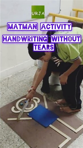 Improving Handwriting with Wood Pieces