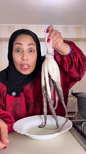 تجربة طاجن اخطبوط مع الشيف ولاء