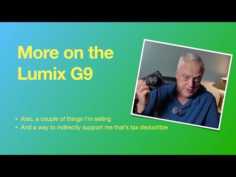 More on the Panasonic Lumix GX9