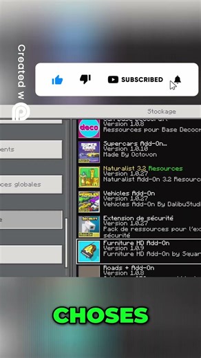 Comment désistaller des addons sur Minecraft Bedrock?🤔 #shorts