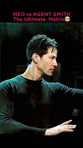 #movie NEO vs AGENT SMITH💀 - The Ultimate Matrix Showdown ⚔️ | HD Clips #edit #shorts
