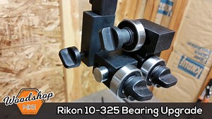 Rikon Bandsaw Blade Guide Retrofit, Up For Review! - Woodshop Mike