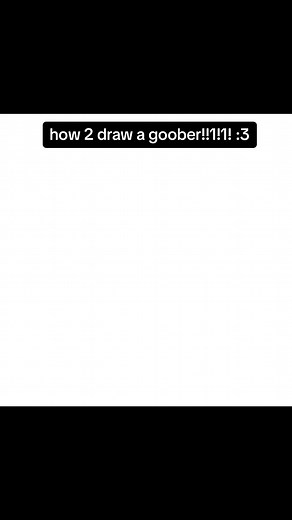how to draw a goober #fyp #sillycat #catsoftiktok #kitty #art | drawing