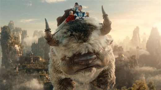"Oh faceless, legless, Appa." The #AvatarTheLastAirbender gang describe what it was like to shoot scenes with the flying bison. | MOVIECLIPS