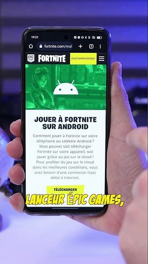 Installer Fortnite sur Smartphone Android
