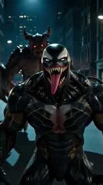 😱 Alien Monster vs Venom!Kya Venom shehar ko bacha payega? 🔥 #shorts #viral
