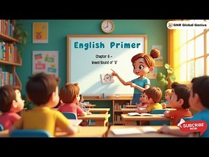 Chapter 6 – Vowel Sound of 'U' | English Primer | Smart Lecture | GNR Global Genius