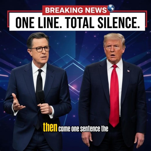 Stephen Colbert just dropped his sharpest takedown on Trump yet! 💬 Full story: https://us.topbrand.live/12704/ Calm, precise, and loaded with receipts — he lined up Trump's own contradictions like evidence in court, then hit with one killer line that left the studio dead silent… before it exploded into massive applause! 🔥 Even his usual critics are calling it brilliant, measured, and impossible to argue with. A true masterclass in satire. Word is Trump lost it backstage — raging, shouting, dem