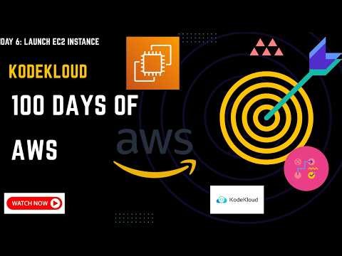 Day 6: Launch EC2 Instance | 100 Days of AWS Cloud | KodeKloud Engineer | Easy English