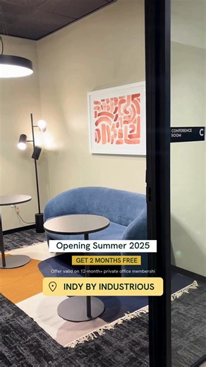 Indy by Industrious is opening in downtown Phoenix 🥳! Get 2 months free now on a 12 month Private Office Membership at Indy by Industrious Downtown Phoenix! Offer ends soon. | Industrious