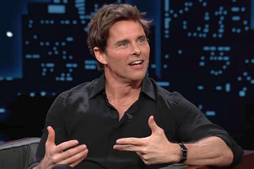 James Marsden 'Can't Say' What the Loser of His and Chris Evans' Fantasy Football League Must Do as Punishment Each Year