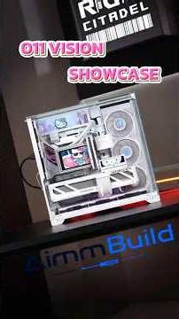 Lian Li O11 Vision Compact RTX 5080 Build 🤍 #PCBuild #shorts