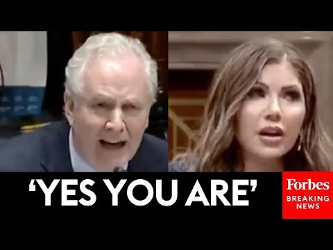 TENSE: Van Hollen And Noem Exchange Blows Over Kilmar Abrego Garcia: 'I'm Not Vouching For The Man'