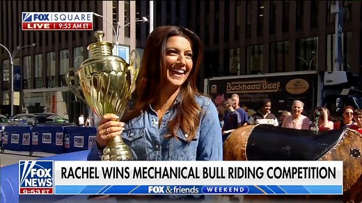 14K views · 539 reactions | It’s a FOX & Friends Weekend rematch! We celebrate National Day of the American Cowboy with a mechanical bull riding competition. | Fox & Friends | Facebook