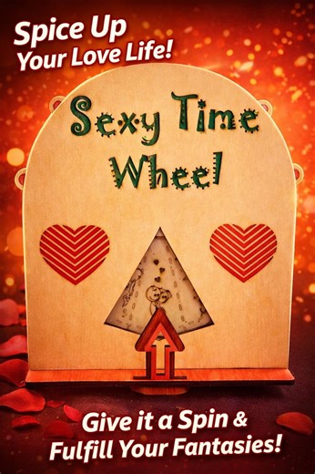 Spice up Your Love Life, Laser Cut Sexy Time Wheel - Etsy