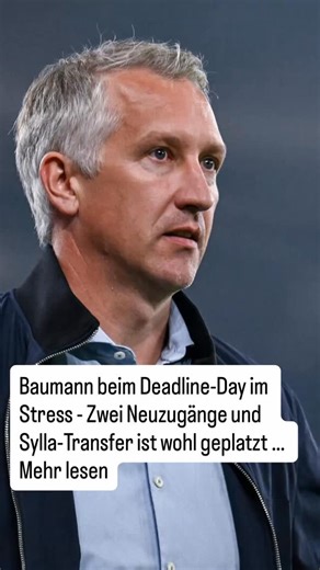 Baumann beim Deadline-Day im Stress - Zwei Neuzugänge und Sylla-Transfer ist wohl geplatzt … Mehr lesen https://kurzlinks.de/z7wp - Schalke 04 am Deadline Day: Es scheint ein turbulenter Tag zu werden. Ein großer Aufreger: Der geplante Transfer von Moussa Sylla droht zu platzen. Eigentlich schien alles klar zu sein: Moussa Sylla sollte nach New York wechseln und Schalke eine Ablösesumme von rund sechs Millionen Euro investieren, die der Club für einen neuen Stürmer teilweise investieren wollte. 