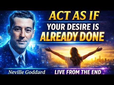 Neville Goddard: Powerful Mindset Reprogramming – Act As If Your Desire Is Already Done