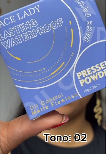 En verdad este mes polvo de la marca de @SaceLady MX Store te deja la piel súper mate 🤩y para estos calores uff vas a tener una base impermeable ✨🥰. #sacelady #saceladycosmetic #polvo #polvofacialresistentealagua #facepowder