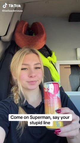 Superman's Energy Drink Adventure